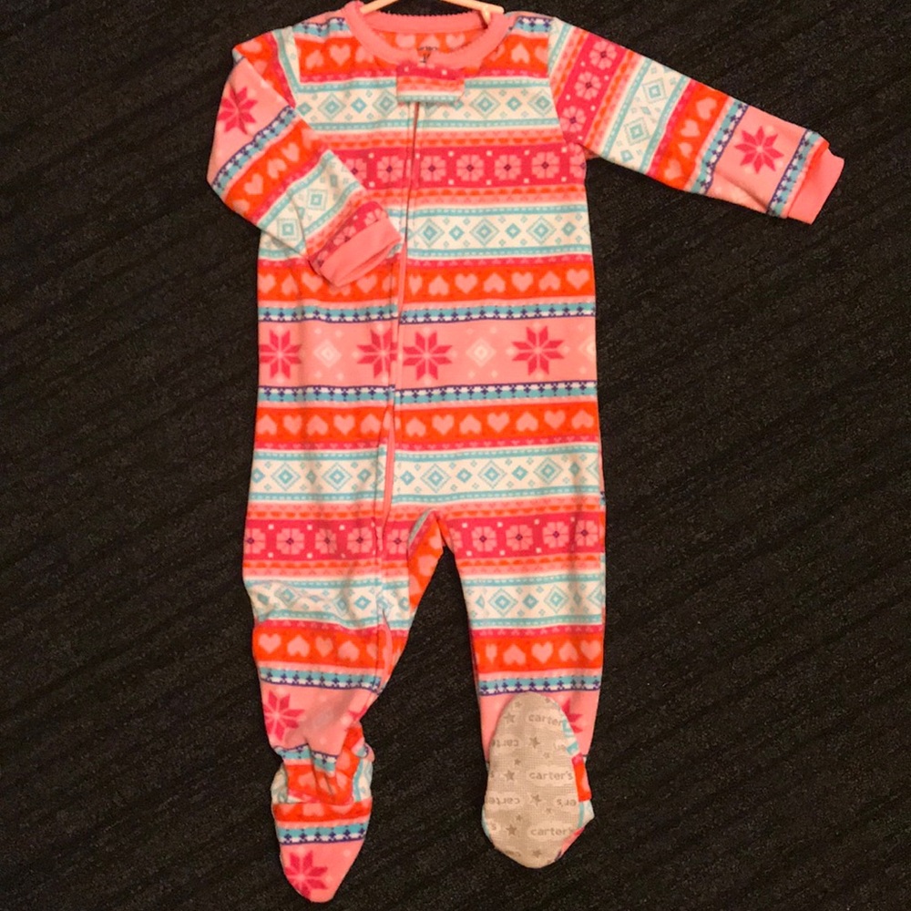 Toddler Girls’ Fleece Cozy Winter PJ’s ❄️❄️❄️